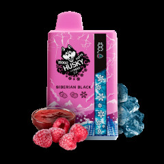 Husky airmax SIBERIAN BLACK Cо вкусом малины, ежевики и льда